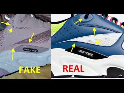 how to spot fake dior b22